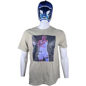 Comfort Colors Y2K Basketball Graphic Tee - Beige Relaxed Fit Streetwear